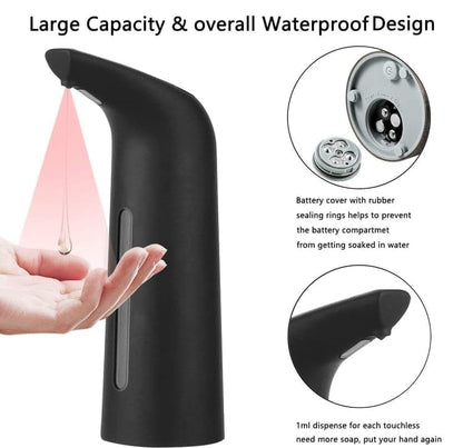 Touchless Automatic Liquid Soap Dispenser 400ml, Brown