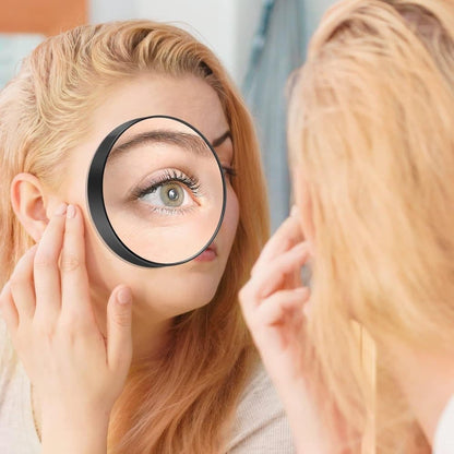 20X/30X Magnification Makeup Mirror with Tweezers, White, 30X