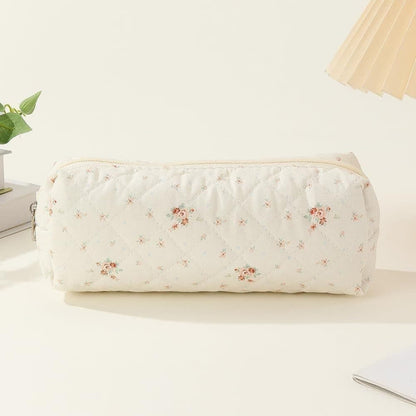3-Piece Floral Makeup Bag Set, 20 x 15 cm, Travel Toiletry Bag