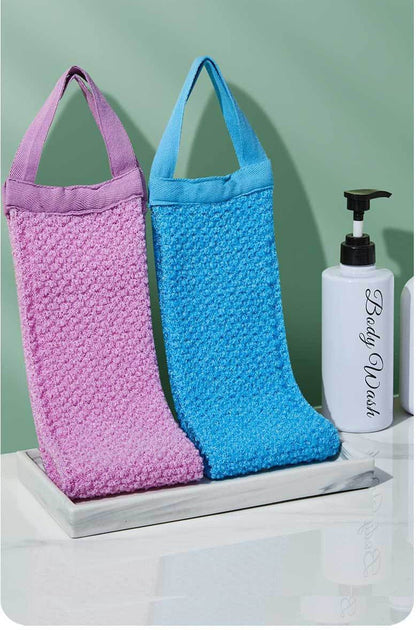 Exfoliating Body Scrub & Back Scrub for Shower, Deep Cleansing, Easy Assembly, Smooth Washing