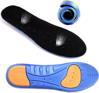 Gel Insoles | Medical PU Material | Insoles | Footpads | Blue | 41 - 46