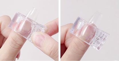 Polygel Clamp | Nail Clamp | Nail Clip | Dual Form Clamp | For Applying Gel Nails