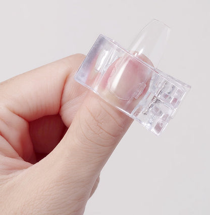 Polygel Clamp | Nail Clamp | Nail Clip | Dual Form Clamp | For Applying Gel Nails