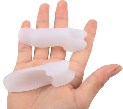 Silicone Toe Corrector Little Toe | Toe Spreader | Little Toe Protector | 1 Pair | Transparent