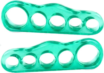 Silicone Toe Corrector 5 Toes & Medicure Spreader in 1 | Toe Spreader | Hallux Valgus | Straighten Toes | Spread Toes | 1 Pair
