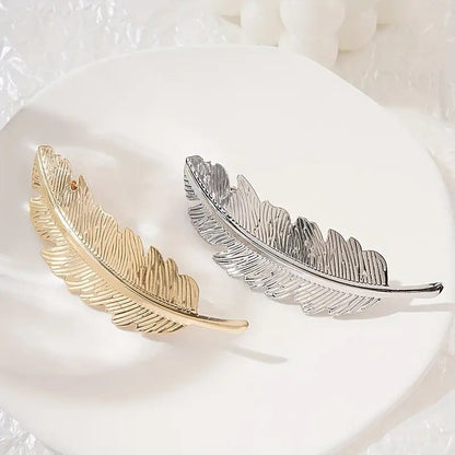 Hair Clip | Hair Pin | Perfect Hair Bun | Bun Maker | Styling Tool Hair Clip | Hair Style Attachment | French Barrette Clip | Gold