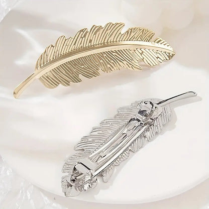 Hair Clip | Hair Pin | Perfect Hair Bun | Bun Maker | Styling Tool Hair Clip | Hair Style Attachment | French Barrette Clip | Gold