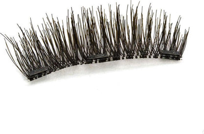 Magnetic False Eyelashes | Magnetic Eyelashes | 3D Eyelash Extensions | Fake Lashes | Glue-Free | False Eyelash Set | 2 pairs