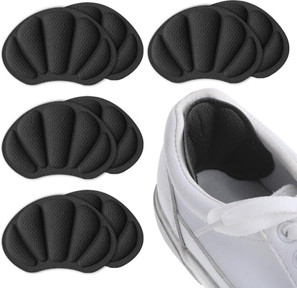 4-Pair Heel Sole - Anti-Slip Heel Sole for High Heels & Dress Shoes - Anti-Slip Heel - Self-Adhesive Heel Sole - Suitable for Loose-fitting Shoes, Anti-Slip Heel Sole - Unisex Anti-Wear Heel Protectors