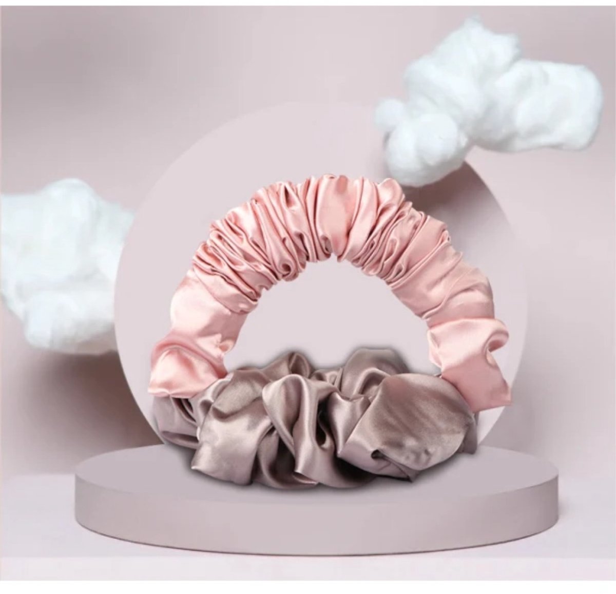 Heatless Curls - Heat-Free Curling Headband - DIY Hair Styling Tools - Curls Without Heat - Hair Curler - Soft Silk Ribbon - Hair Curler For Long Hair - Sleep Hair Rollers Wave - Curls Lazy Curling Iron Set - Curly Hair Products - Pink
