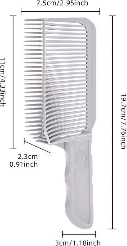 Barber Comb - 2 Pieces - Hairdresser Comb - Clipper Comb - Fade Comb - Barber - Hair Accessory - Comb for Trimmer - Clipper - Hairdresser Comb - Hair Comb - Hair Accessory - Texturizing Comb - Professional for Salon/Hairdresser - Clipper Comb for Everyone