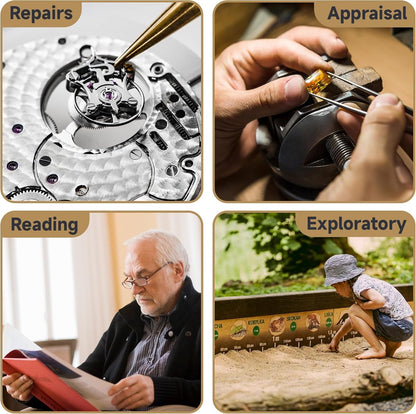 3X magnifying glass - reading magnifier - Reading magnifier for the visually impaired - Fresnel magnifying glass - Handheld magnifier - Magnifying glass with 3x magnification - Reading Magnifier - Magnifying Glass For Reading - Magnifying glass - for seni