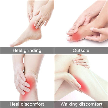 Shoe Insoles - Soft and Flexible Cushions - Heel Cushion - Anti-Friction - For high heels, loose shoes, metatarsal/arch pain, foot pain, heel pain, and bony protrusions - Heel Insoles - Women - One Size - Beige / Black / Grey