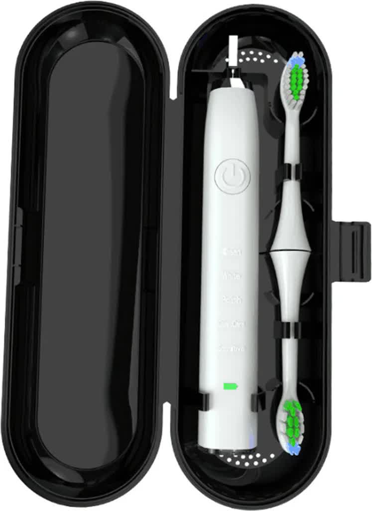 Electric Toothbrush Case – Dual-Pack Travel Holder for Braun, Compatible with Oral-B