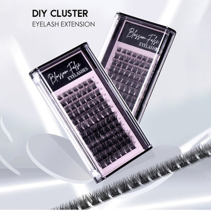 DIY Eyelash Extension Individual Cluster False Eyelashes