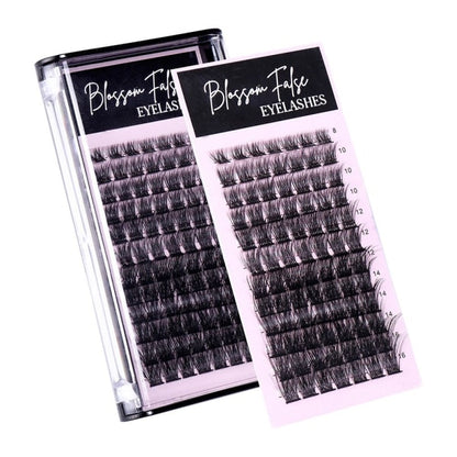 DIY Eyelash Extension Individual Cluster False Eyelashes