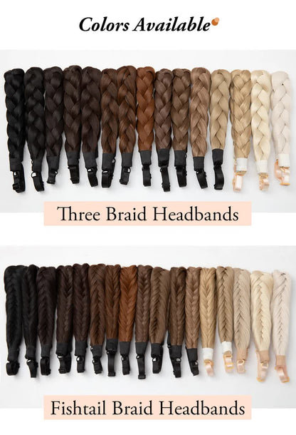 1pc Synthetic Braiding Hair with Adjustable Belt Braided Bohemian Style Women Hairstyle 10 10 Athree strand braid
