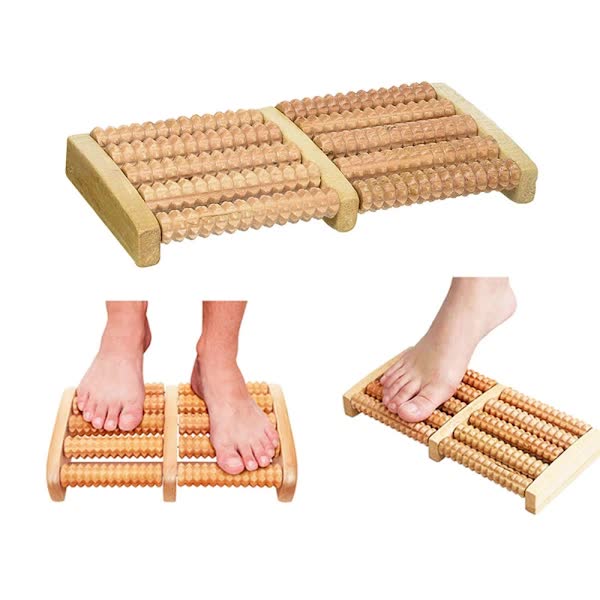 Wooden Foot Massage Roller Foot Massager