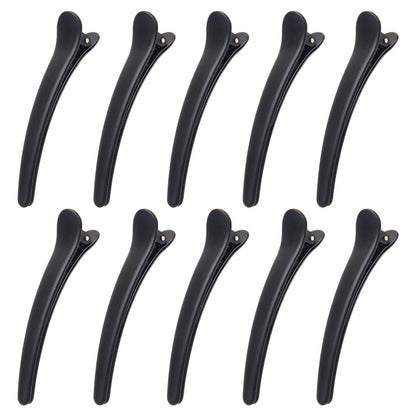 10 Pcs Black Professional Hair Clips