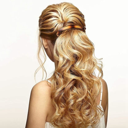 Braided Banana Clip Hair Clip Ponytail Holder for Girls, Classic Style