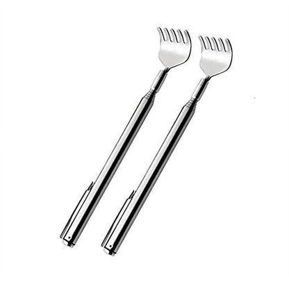 Professional Retractable Back Massager - Stainless Steel - Itch Reliever - Retractable - Body Massager