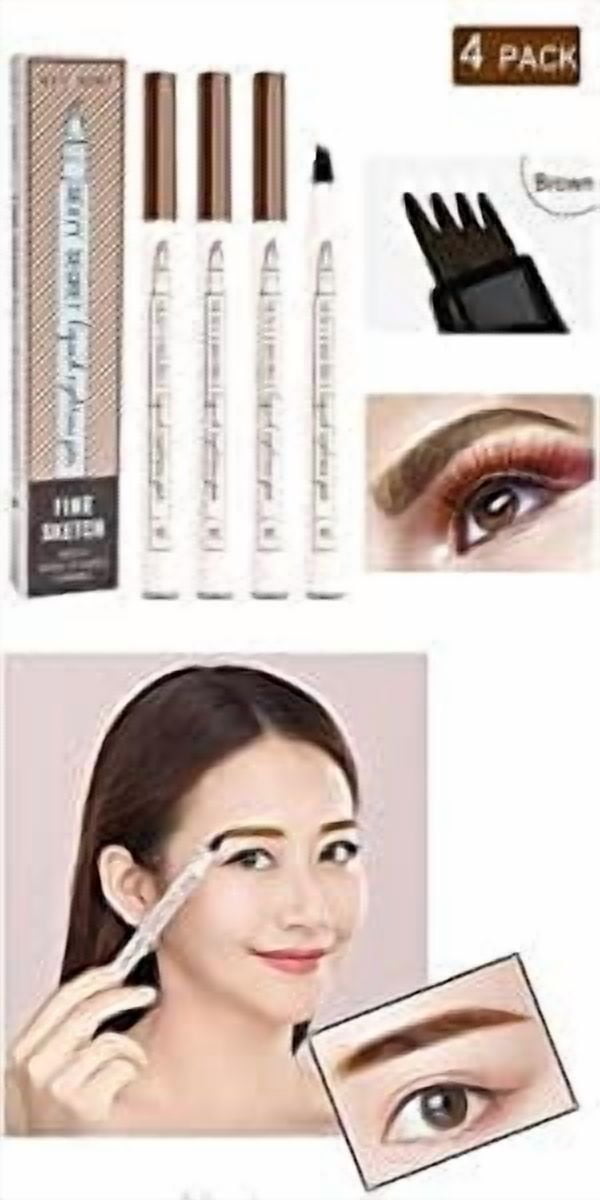 Eyebrow Stencils, Eyebrow Template, 8 Styles Reusable Eyebrow Stencil