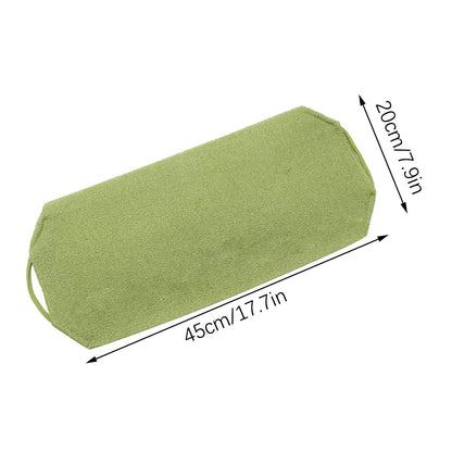 Tyidzon Exfoliating Back Scrubber with Handles, 17.7 Inch Double-Sided Back Exfoliator Body Scrub Towel, Exfoliating Washcloth Bath Tool for Use in Shower, Back Washer to Clean Your Skin for Women Army Green
