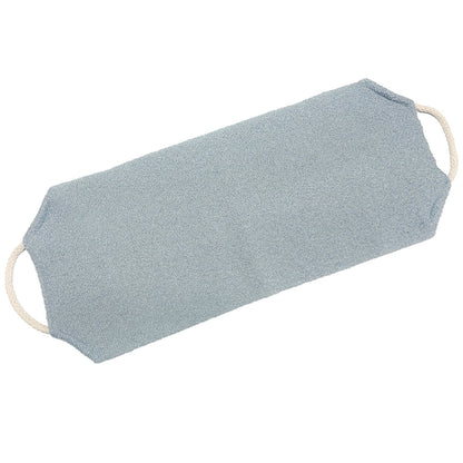 Tyidzon Exfoliating Back Scrubber with Handles, 17.7 Inch Double-Sided Back Exfoliator Body Scrub Towel, Exfoliating Washcloth Bath Tool for Use in Shower, Back Washer to Clean Your Skin for Women Gray