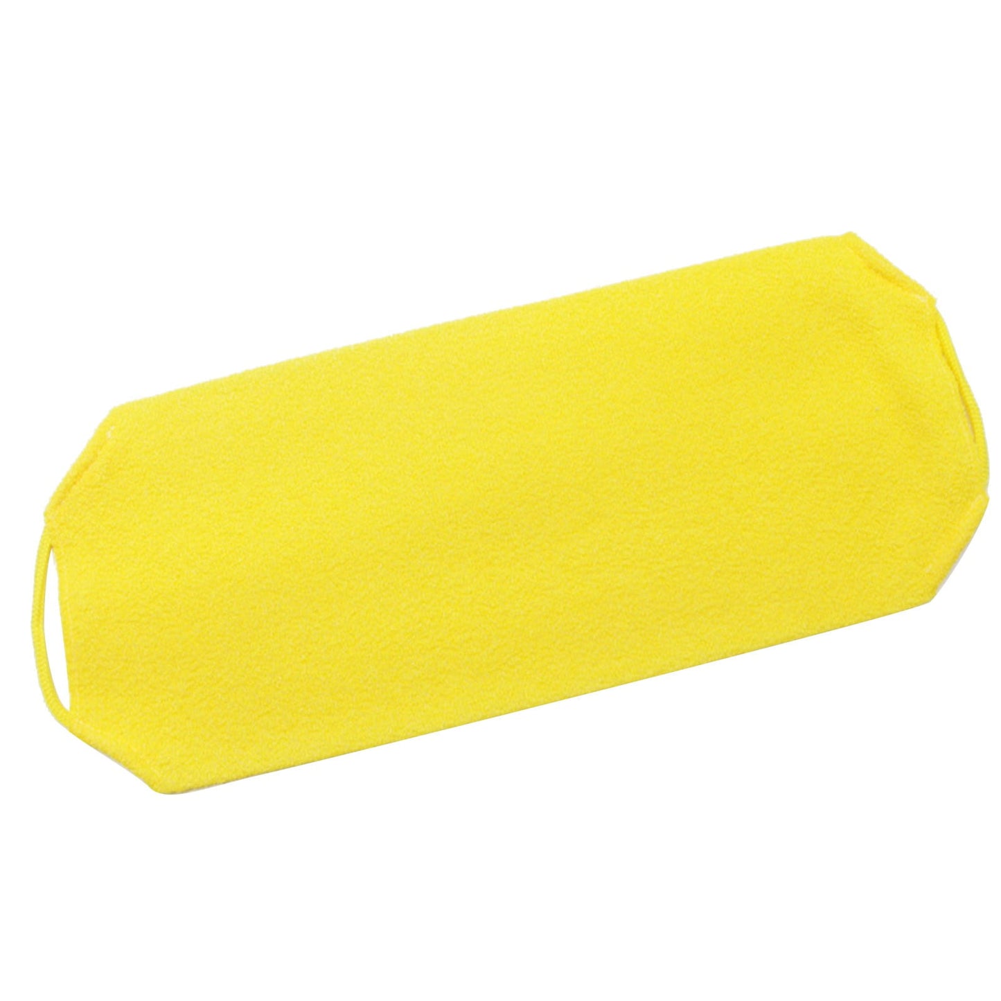 Tyidzon Exfoliating Back Scrubber with Handles, 17.7 Inch Double-Sided Back Exfoliator Body Scrub Towel, Exfoliating Washcloth Bath Tool for Use in Shower, Back Washer to Clean Your Skin for Women Orange
