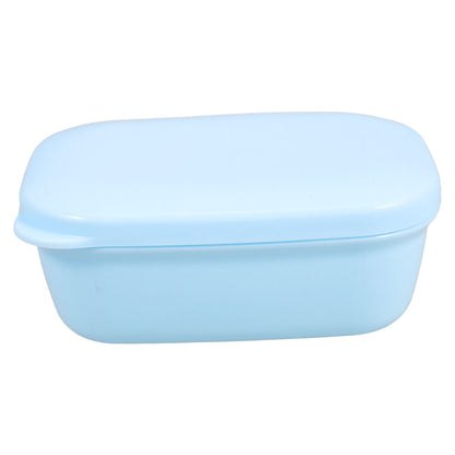 SWETRACE 1Pack -Blue ABS Waterproof Soap Holders for Men Women