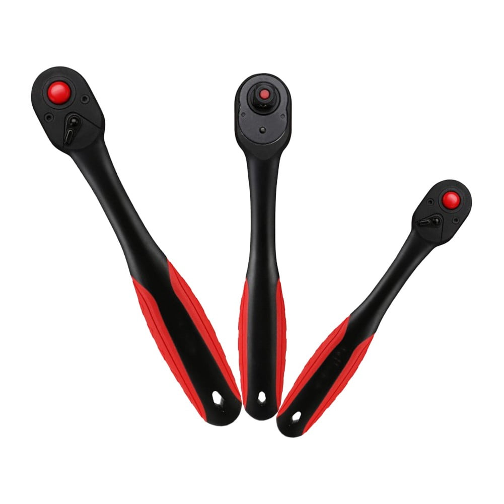 72 Tooth Ratchet Wrench Driver Quick-Release Socket Wrench 9.5Mm Fangkenuo 6.35Mm