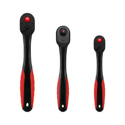 72 Tooth Ratchet Wrench Driver Quick-Release Socket Wrench 9.5Mm Fangkenuo 6.35Mm