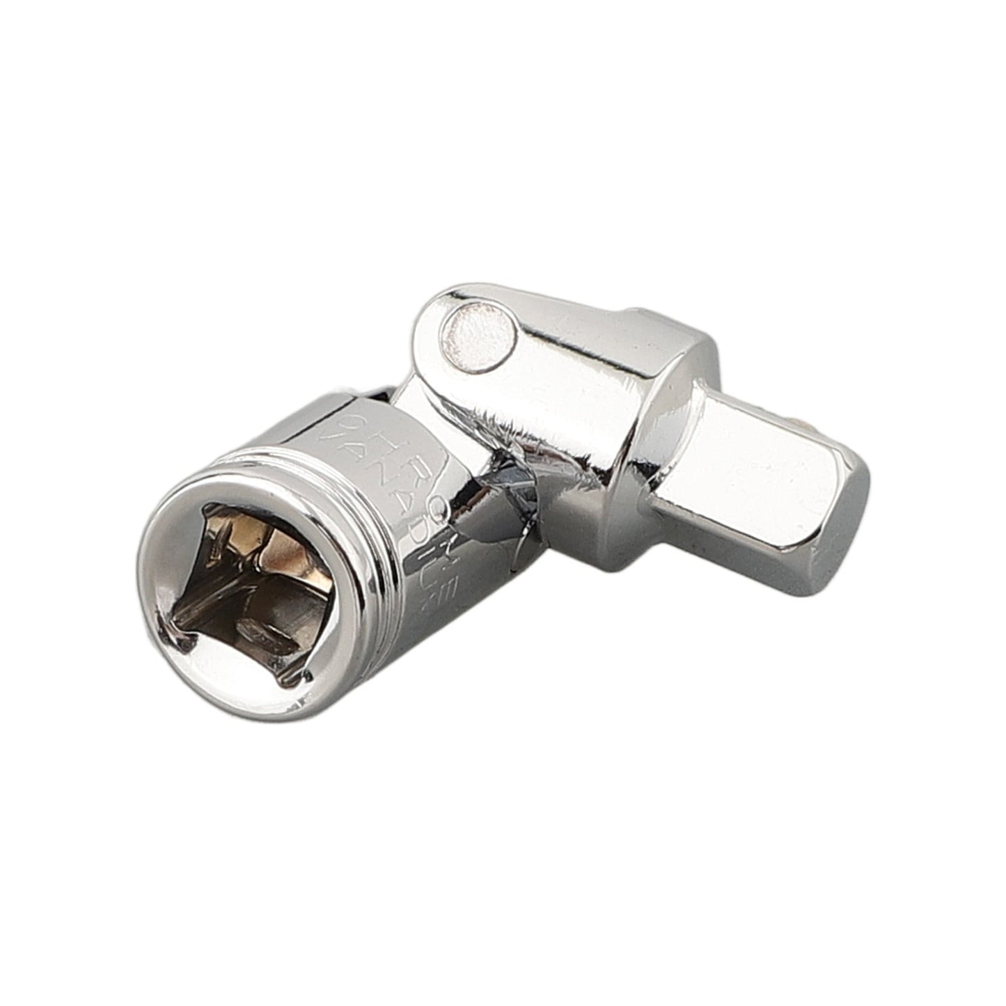 1/4In 3/8In 1/2In -Universal Joint Socket Swivel Drive Adapter Reducer For Ratchet Extension Bar Repair Cars Wrench Sockets 1-4Inch Smile Home 3-8Inch