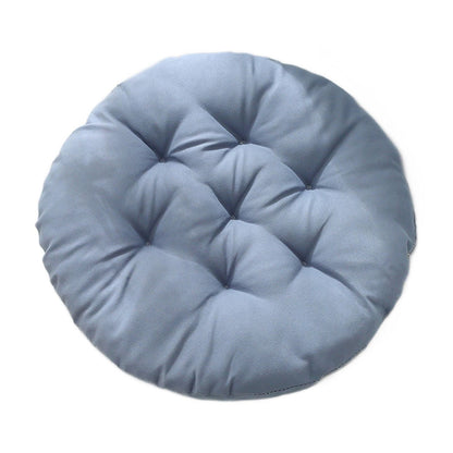 Round Bar Stool Cushion - Round Soft Chair Cushions Home Floor Pillow Indoor Corduroy Chair Pads Office Seat Cushion, Comfortable Sitting for Wooden or Metal Stools Gray