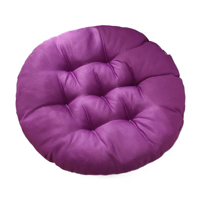 Round Bar Stool Cushion - Round Soft Chair Cushions Home Floor Pillow Indoor Corduroy Chair Pads Office Seat Cushion, Comfortable Sitting for Wooden or Metal Stools Purple
