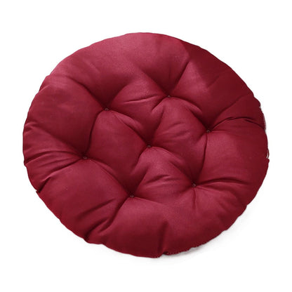 Round Bar Stool Cushion - Round Soft Chair Cushions Home Floor Pillow Indoor Corduroy Chair Pads Office Seat Cushion, Comfortable Sitting for Wooden or Metal Stools Red