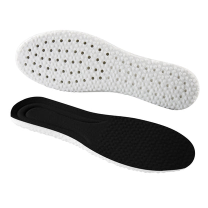 Steppers Insoles for Men Women, Massage Insole, Cloud Insole, Men's Comfortble Steppers Shoe Insoles Inserts, Memory Foam with Arch Surpport Insoles for Arch Pain,Advanced Sport Massaging Insoles Black 39-40