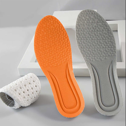 Steppers Insoles for Men Women, Massage Insole, Cloud Insole, Men's Comfortble Steppers Shoe Insoles Inserts, Memory Foam with Arch Surpport Insoles for Arch Pain,Advanced Sport Massaging Insoles Black 39-40