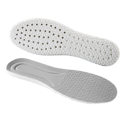 Steppers Insoles for Men Women, Massage Insole, Cloud Insole, Men's Comfortble Steppers Shoe Insoles Inserts, Memory Foam with Arch Surpport Insoles for Arch Pain,Advanced Sport Massaging Insoles Grey 43-44