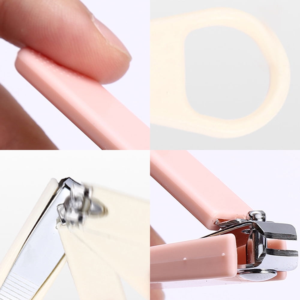 2Pcs Fingernail Clipper,Very Sharp and Cute Nail Clippers,Suitable for Adults and Children style 1