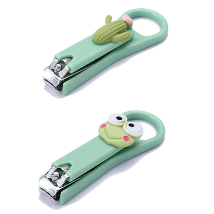 2Pcs Fingernail Clipper,Very Sharp and Cute Nail Clippers,Suitable for Adults and Children style 7