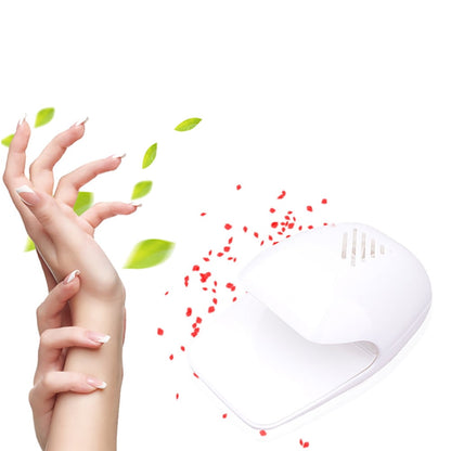 Portable Finger Toe Nail Polish Dryer Drying Blow Fan Manicure Art Tool Machine Black