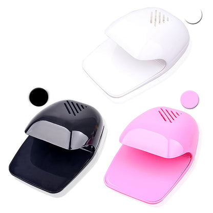 Portable Finger Toe Nail Polish Dryer Drying Blow Fan Manicure Art Tool Machine Purple