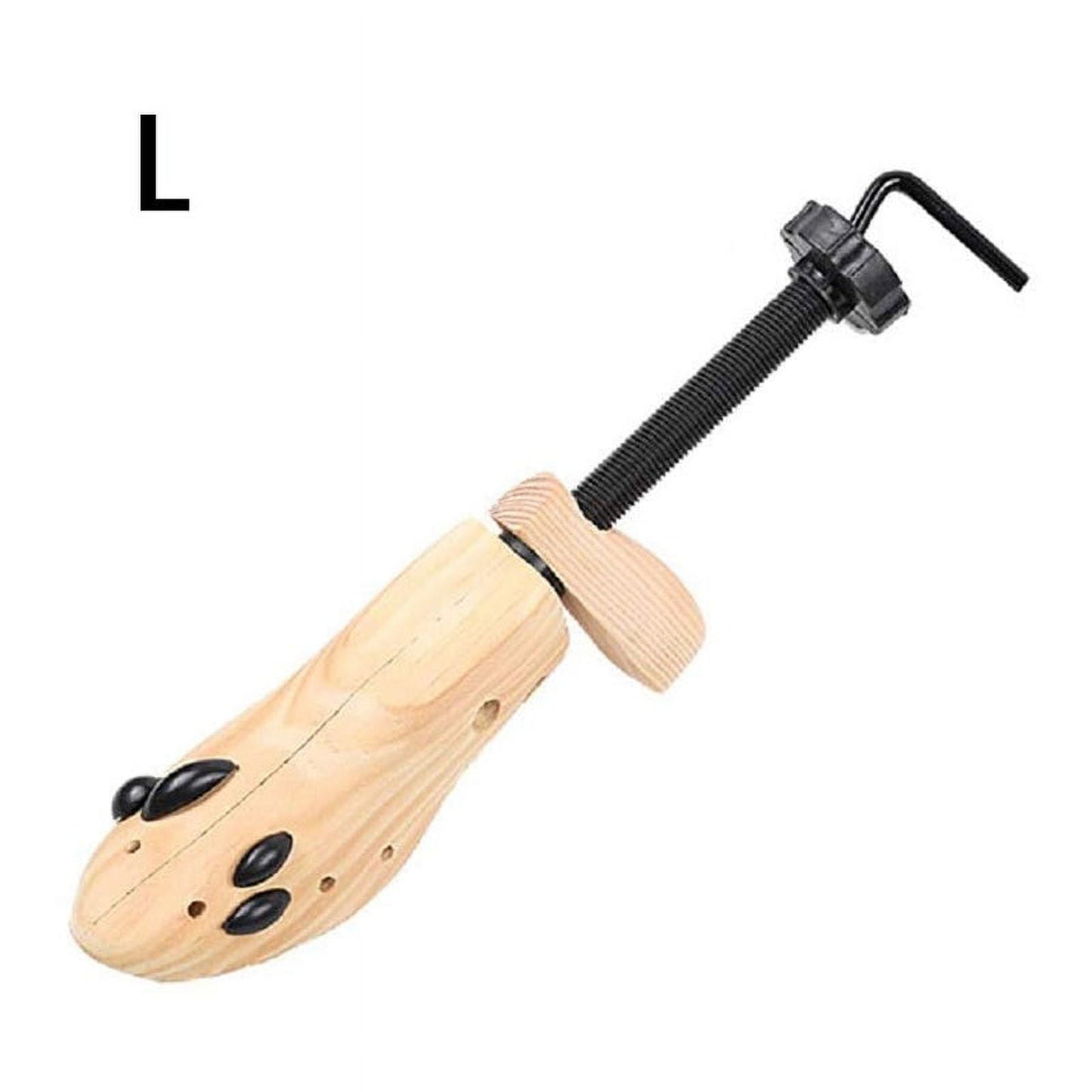 Darzheoy Shoe Stretcher for Men and Women Professional Shoe Adjustable Width & Length, Size 42-46, Wood (Includes Only 1 Shoe Stretcher) M Brown