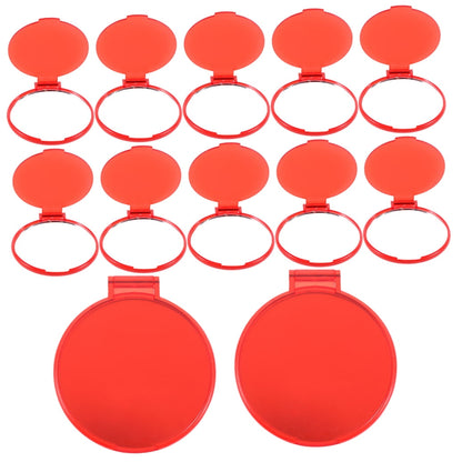 WHAMVOX 12 Pcs Mini Handheld Portable Makeup Mirror
