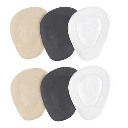 SKISUNO 3 Pairs Gel Forefoot Pad Half Insoles for High Heels Insoles for Women