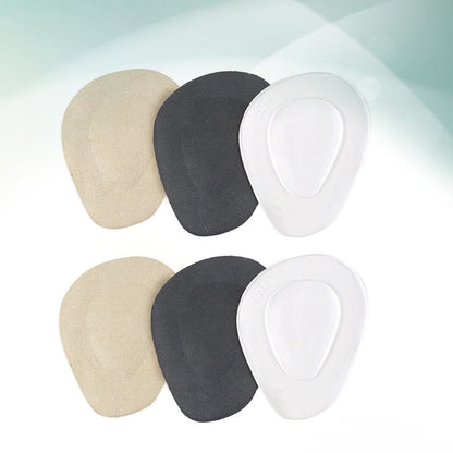 SKISUNO 3 Pairs Gel Forefoot Pad Half Insoles for High Heels Insoles for Women