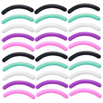 HOOWIFFY Eyelash Curler Refills Multi-Colored 30Pcs 1.1X0.2X0.2In