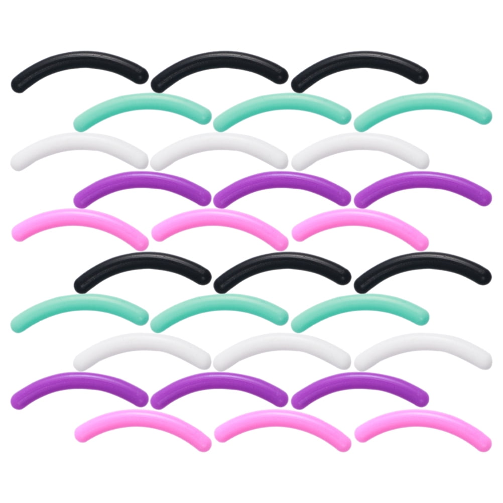 HOOWIFFY Eyelash Curler Refills Multi-Colored 30Pcs 1.1X0.2X0.2In