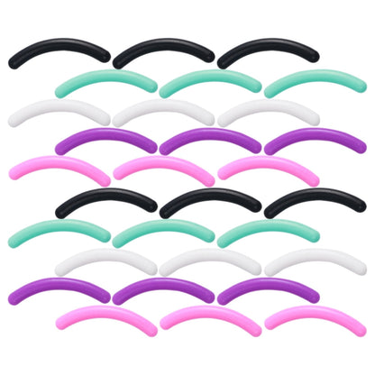 HOOWIFFY Eyelash Curler Refills Multi-Colored 30Pcs 1.1X0.2X0.2In